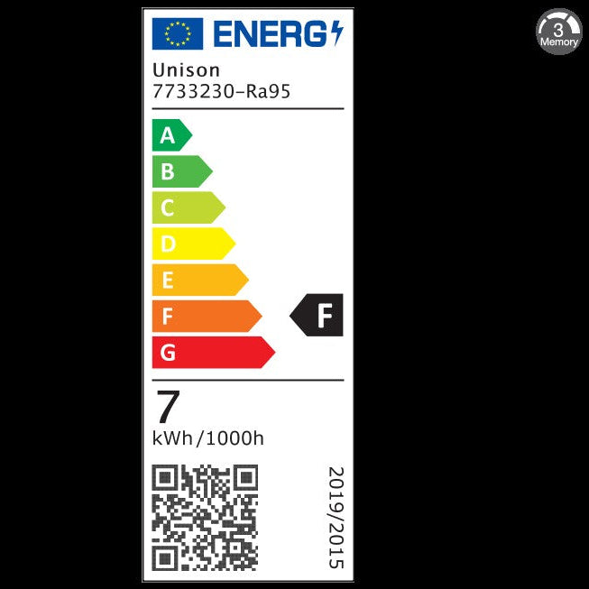 Normal opal E27 7W 2200K 3-steg dimbar minne