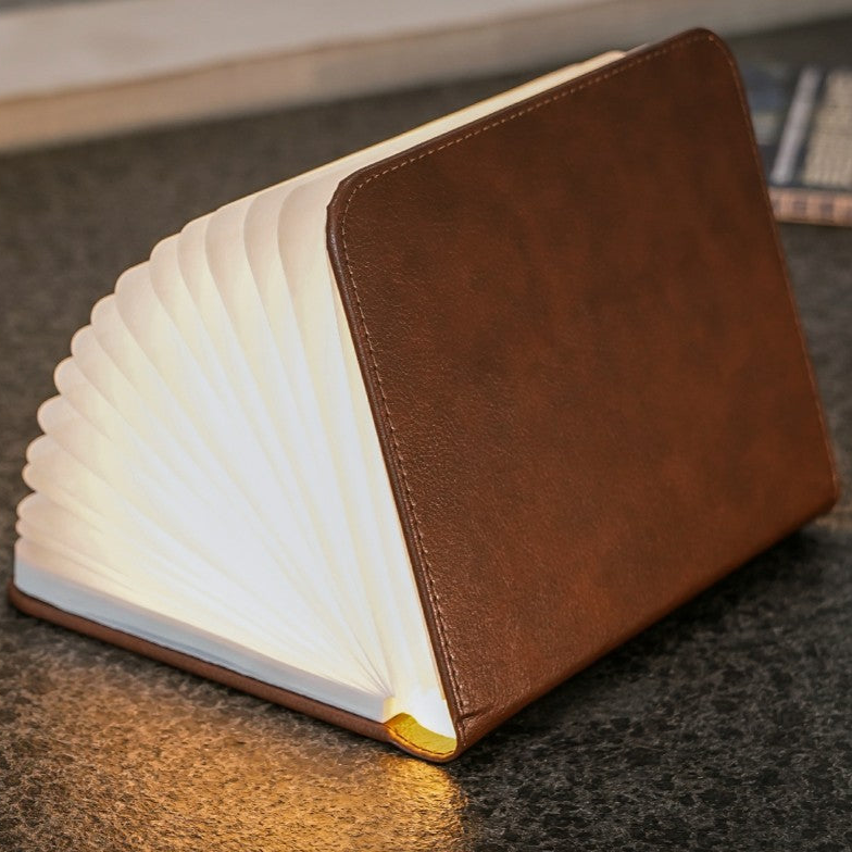 Smart boklampa L Skinn - Leverans i Oktober