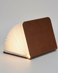 Smart boklampa Book Light Skinn - Large (två färger)