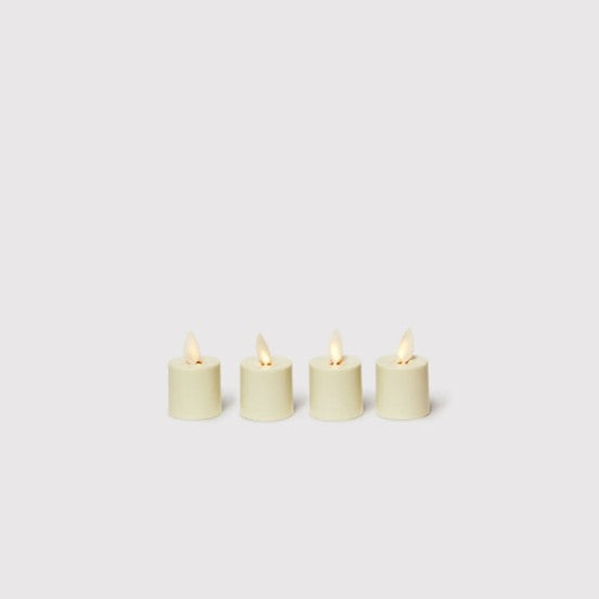 VÄRMELJUS 4-PACK (4x4cm)