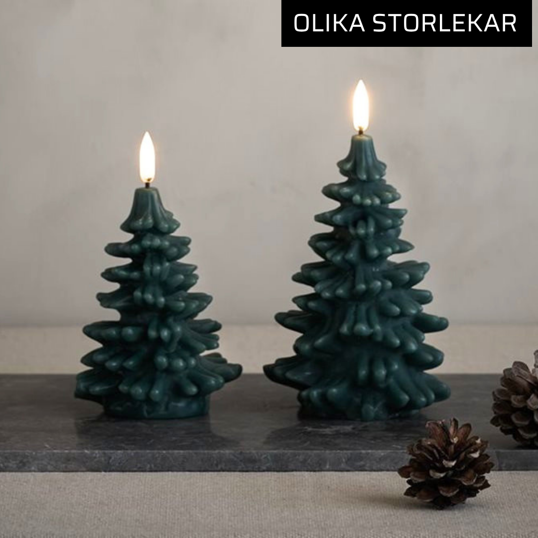 Blockljus LED Gran