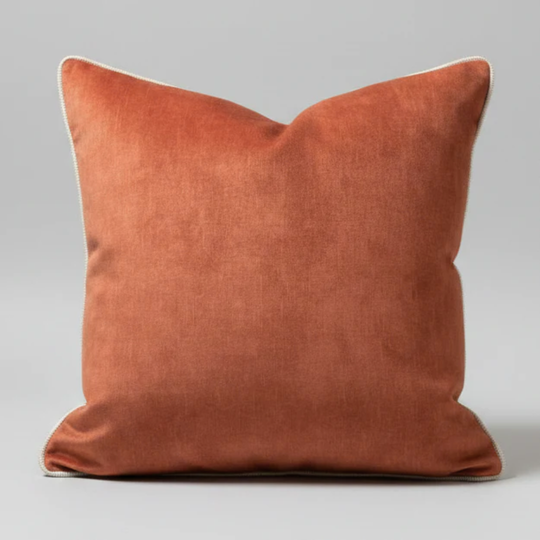 Kuddfodral Sammet med Keder - Martello Flame