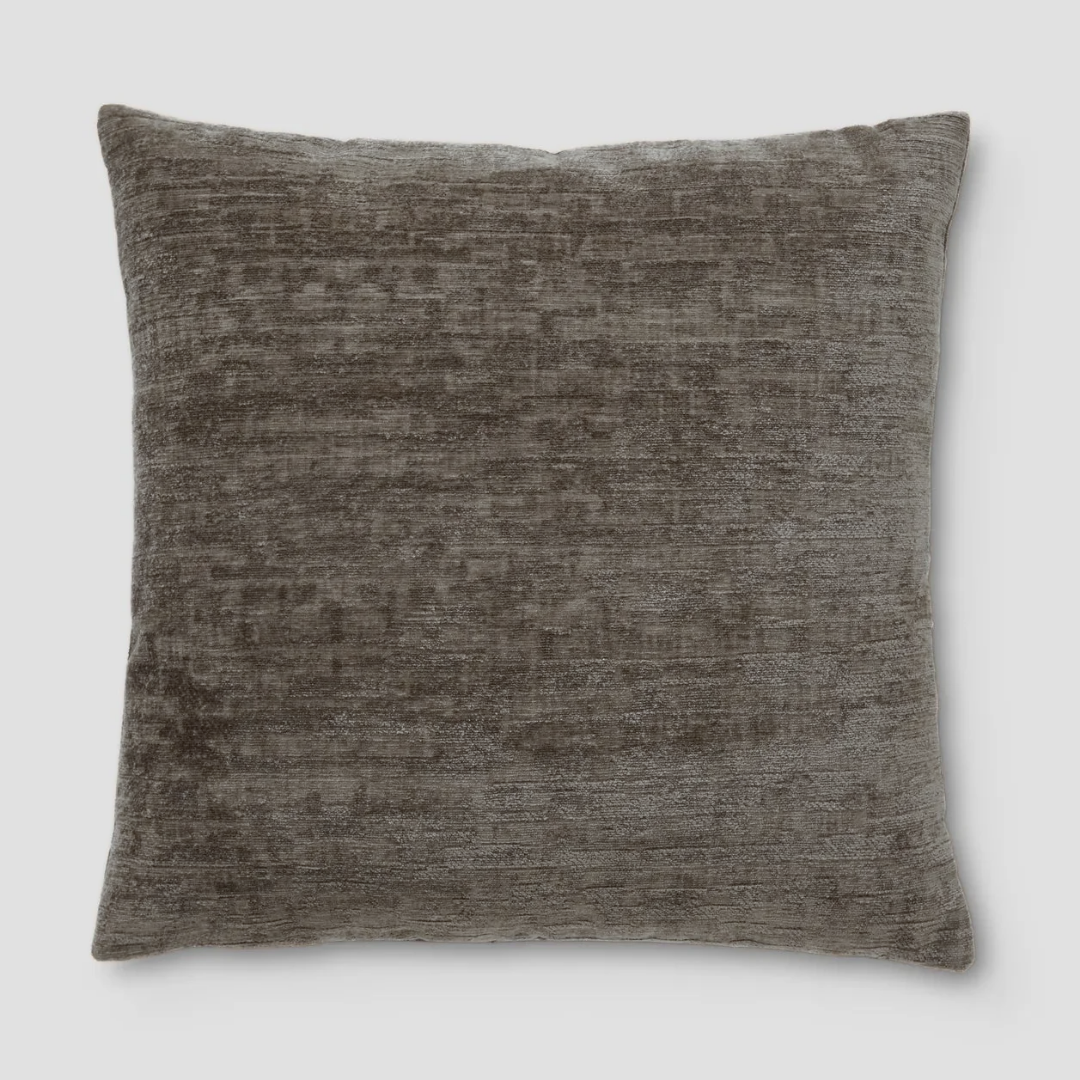Kuddfodral soft chenille mullvad