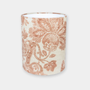 Lampskärm Cylinder Sunshine Vinröd D21,5 cm Alde & Lind