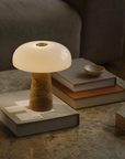 Bordslampa Glossy Mini Beige