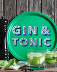 Bricka - Gin & Tonic grön