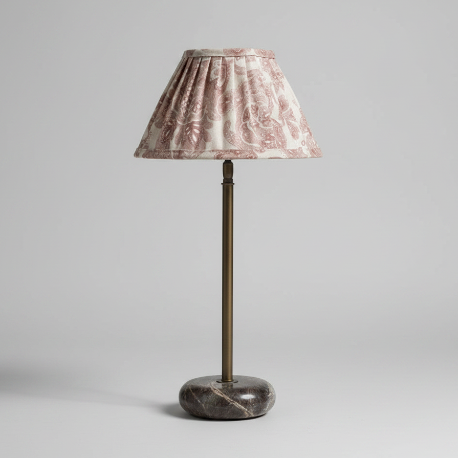 Lampskärm Ester Sunshine Vinröd D27 cm