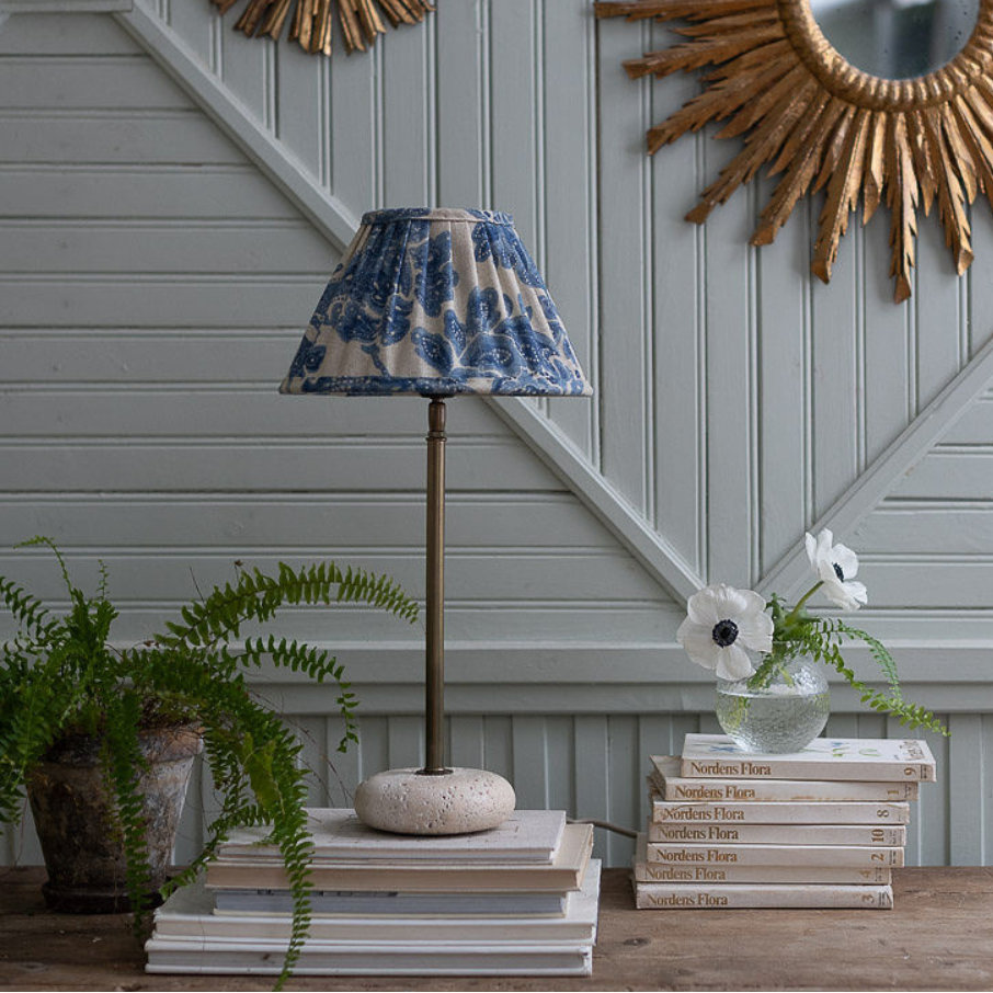 Lampskärm Ester Sunshine Blå D27 cm