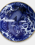 Skål Japonism Carp blå Ø 25.2 x 7.7 cm