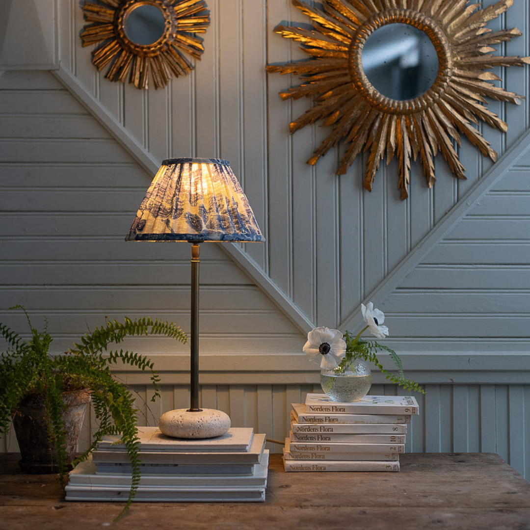 Lampskärm Ester Sunshine Blå D27 cm
