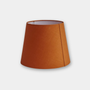 Lampskärm Basic straight Burnt orange D20 cm