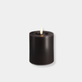 Blockljus LED Charcoal (olika storlekar)