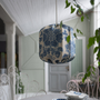 Taklampskärm Beata Sunshine Blå D38 cm