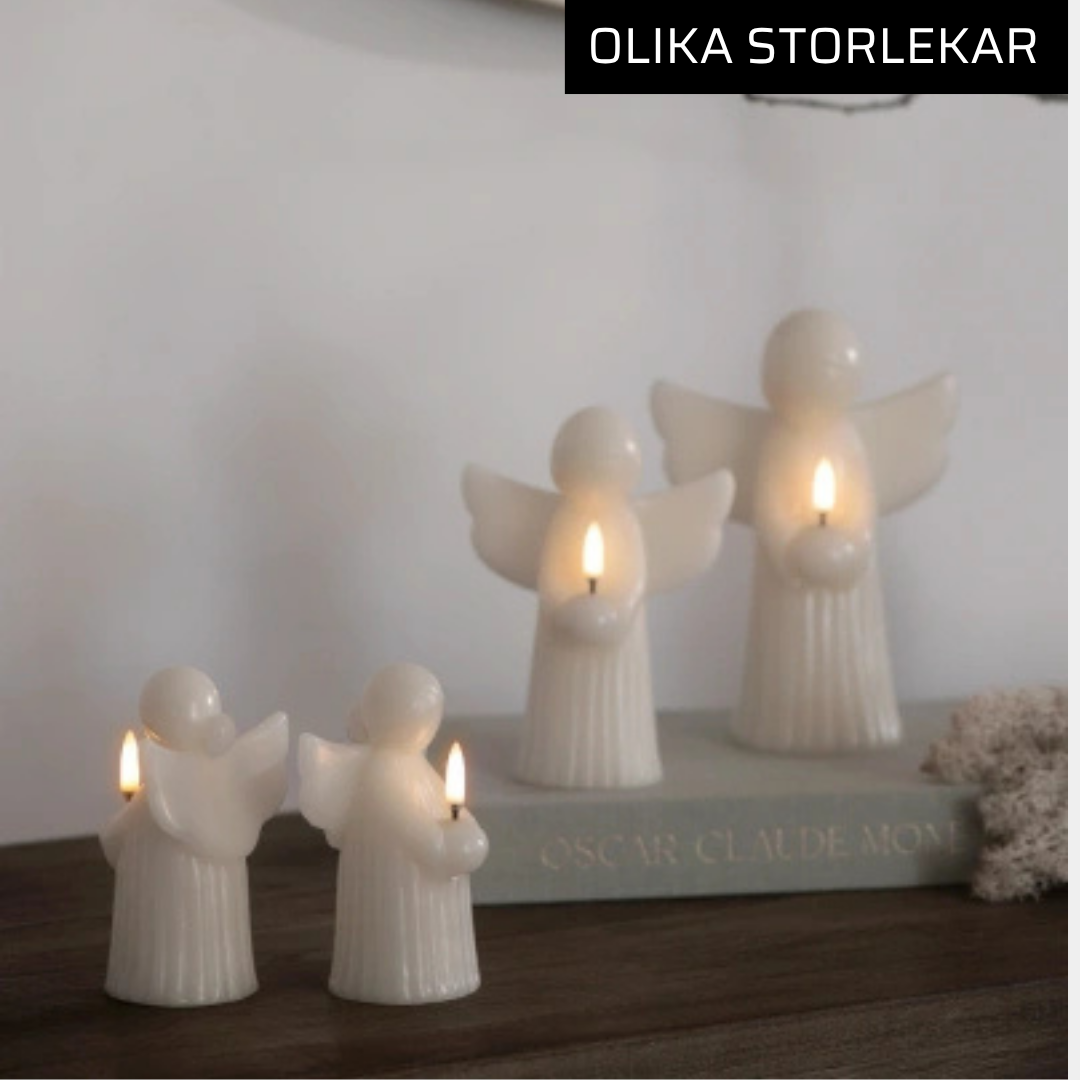 Blockljus LED Ängel