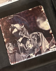 Glasunderlägg marmor Lemmy Kilmister