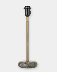 Lampfot Eris Marmor Antikmässing H42 cm
