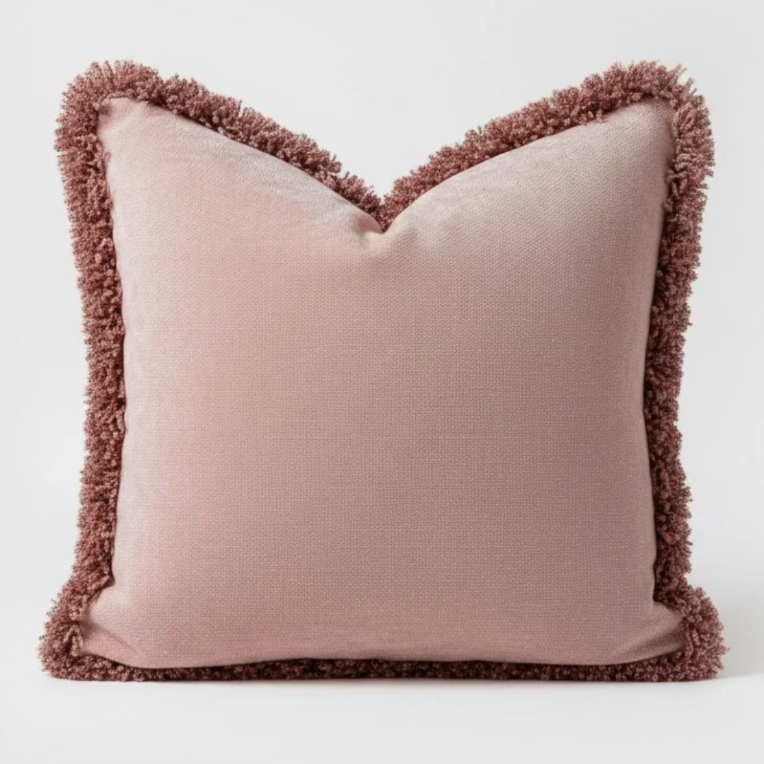 Kuddfodral Blush med Frans