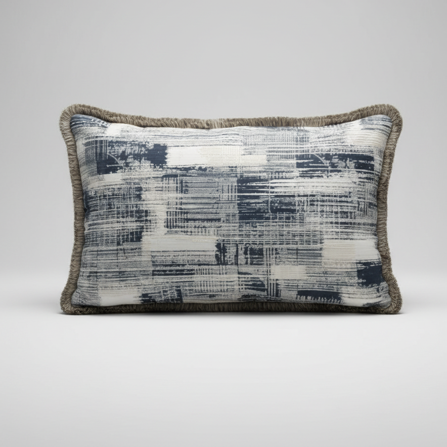Kuddfodral Kazimir Jacquard med frans