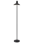 Golvlampa Darci svart H143 cm