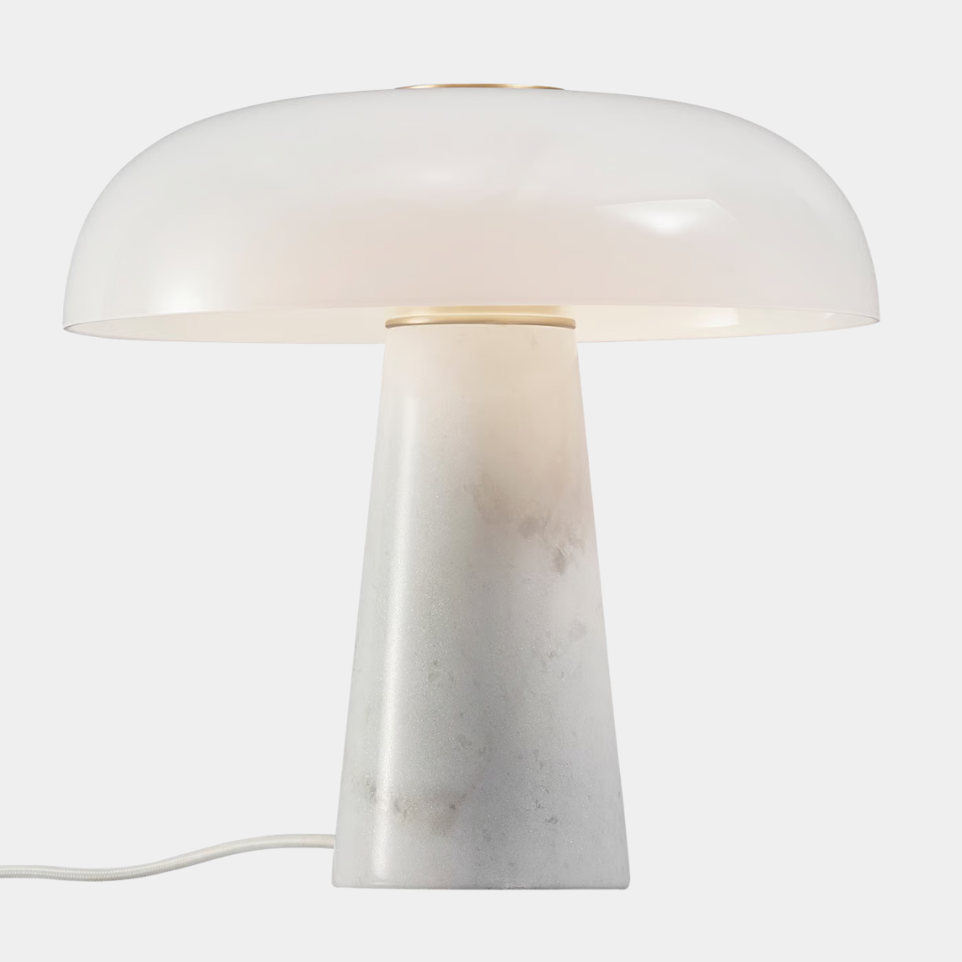 Bordslampa Glossy Vit