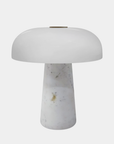 Trådlös Bordslampa Glossy Mini Vit