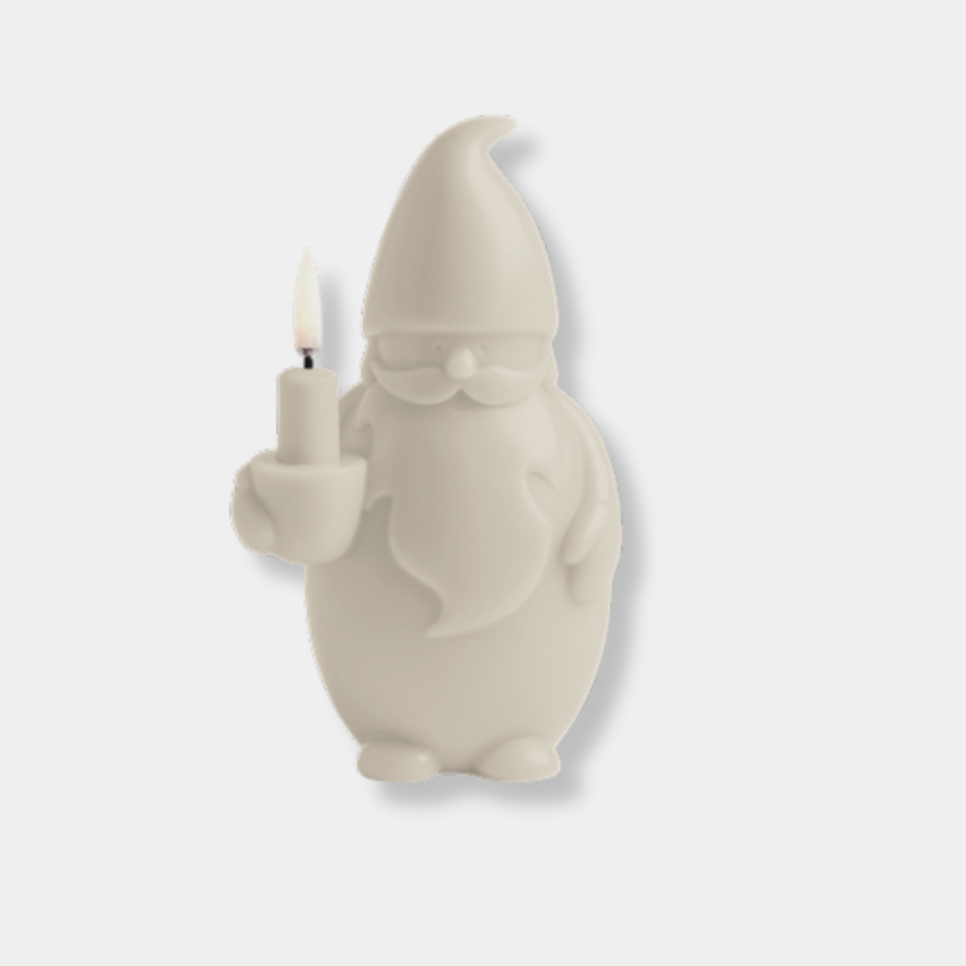 Blockljus LED Tomte