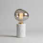 Bordslampa MARBLE vit silkesmatt