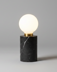 Bordslampa MARBLE svart silkesmatt