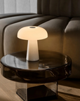 Trådlös Bordslampa Glossy Mini Vit