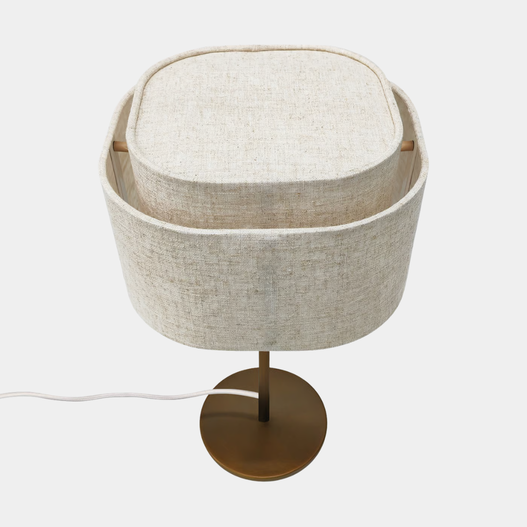 Komplett Bordslampa Takai Beige H37 cm