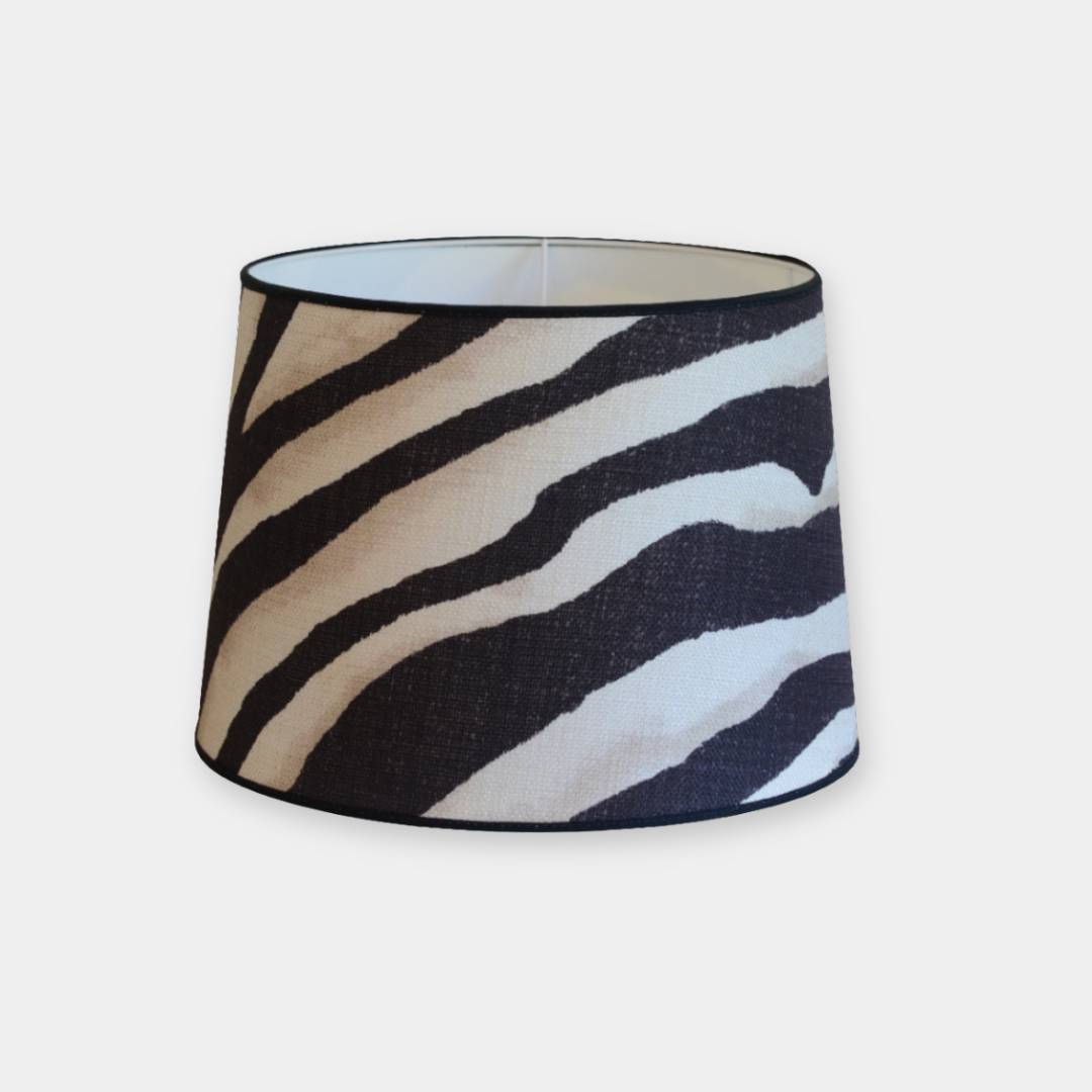 Rund Lampskärm tyg Ralph Lauren home d 24