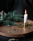 Ljusstake Mistletoe Mässing