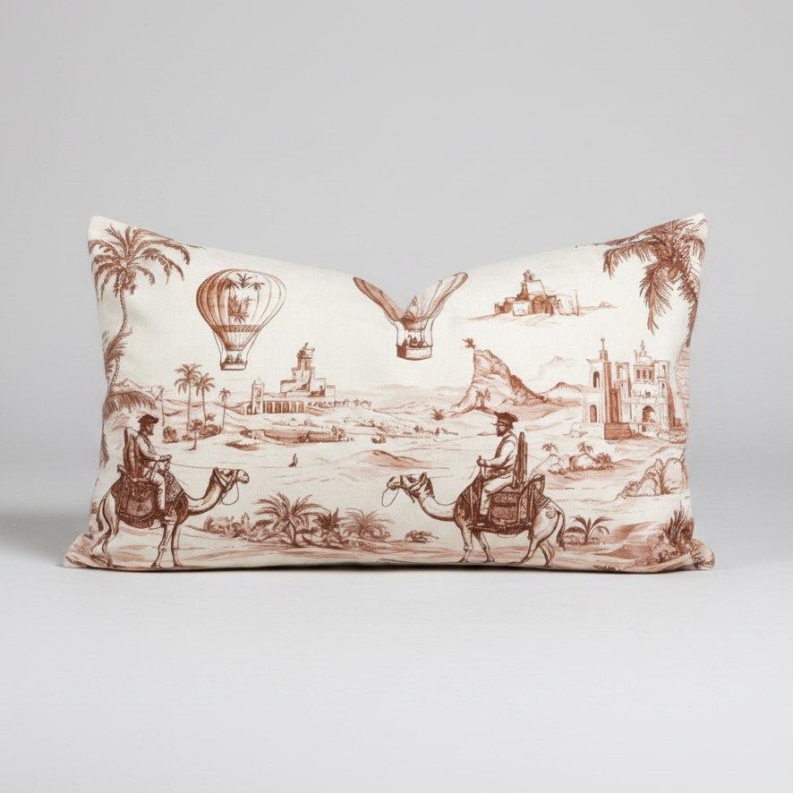 Kuddfodral 30×50 country tolie DeJovy Ballon