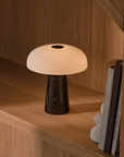Trådlös Bordslampa Glossy Mini Svart