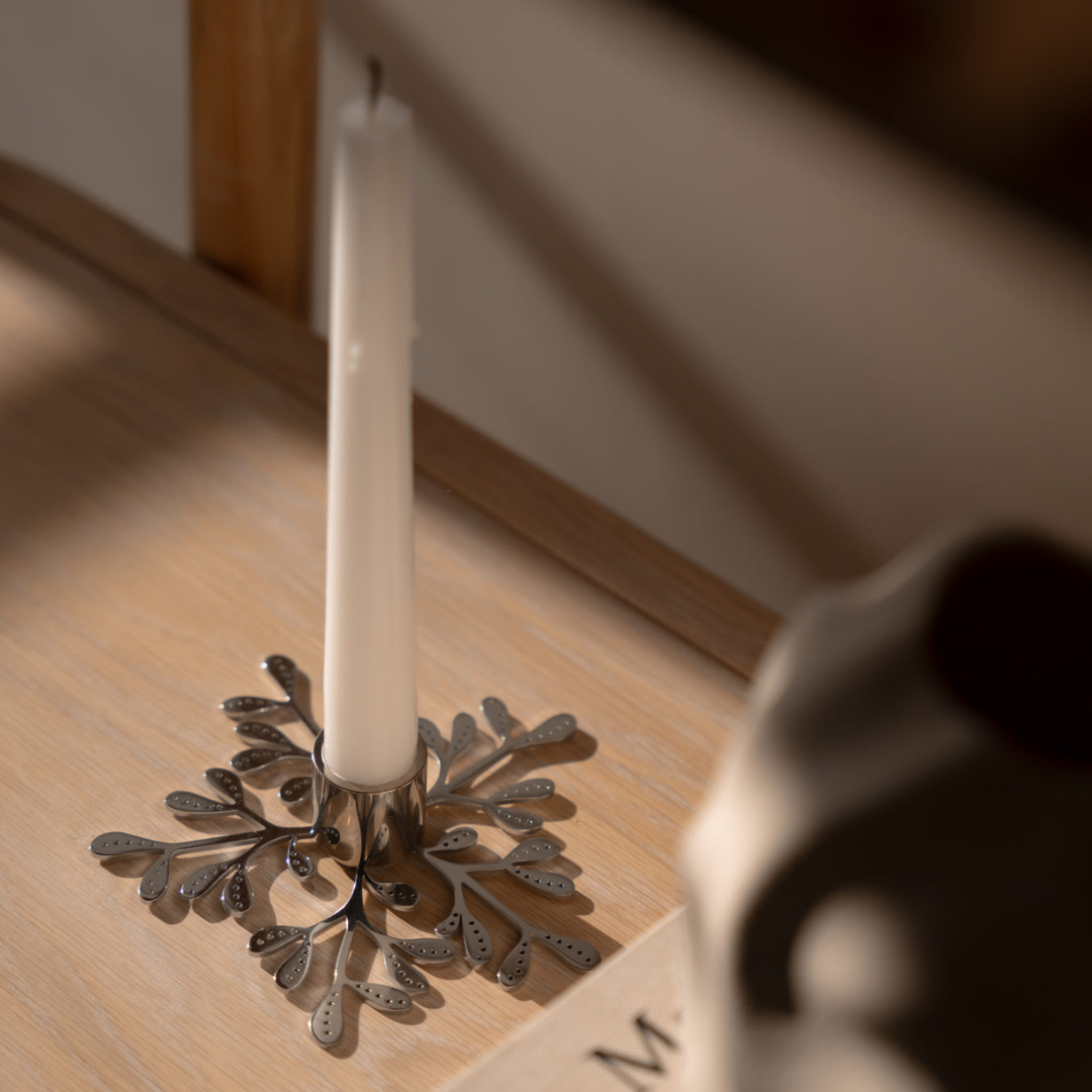 Ljusstake Mistletoe Rostfritt stål