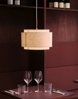 Taklampa Takai Pendel Beige D30 cm