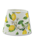 Lampfot Line guld med Skärm Lemon Garden H45 cm