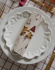 Servettring Mistletoe Mässing 2-pack