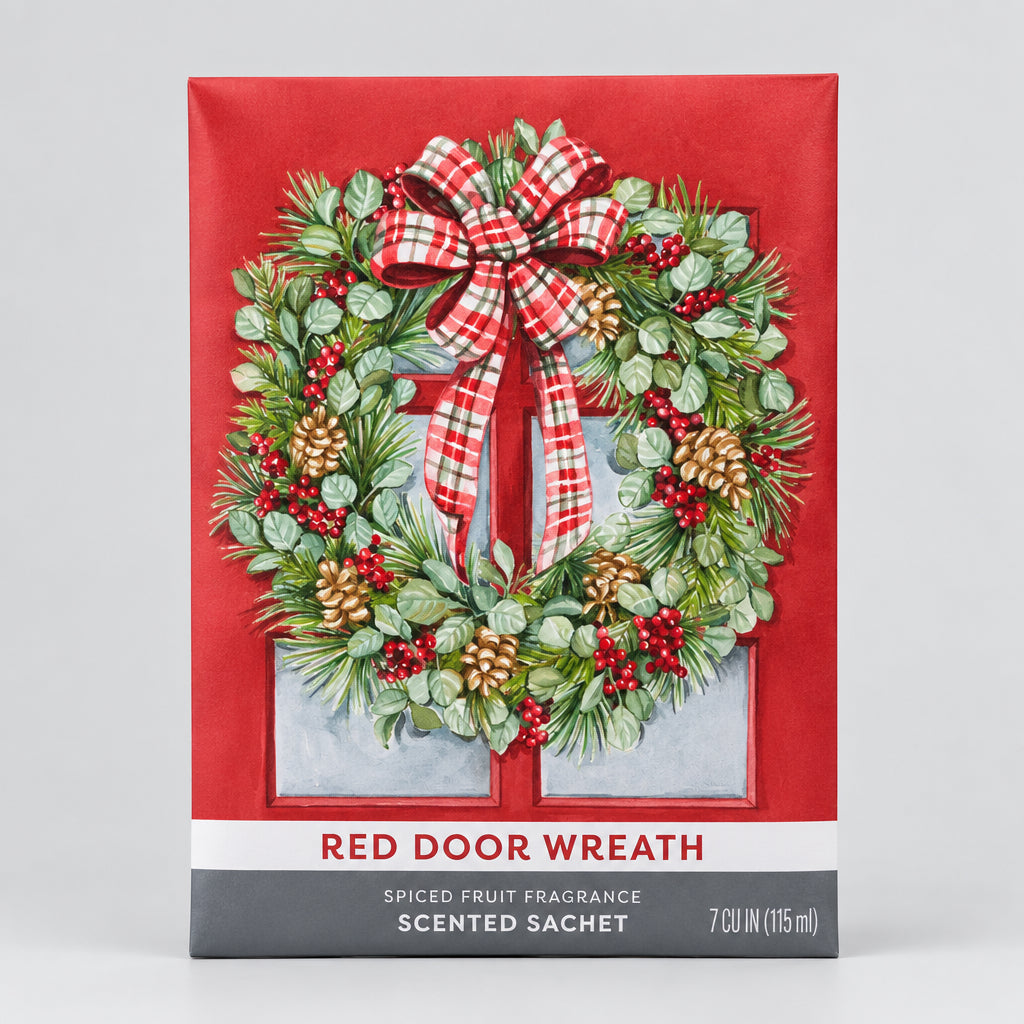 DOFTPÅSE GREENLEAF-RED DOOR WREATH NEW
