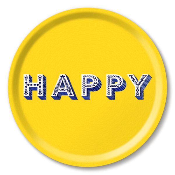 Bricka - Happy Gul
