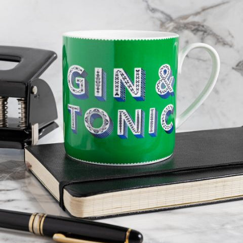 Mugg Gin &amp; Tonic grön