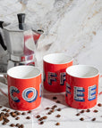 Mugg Coffee röd