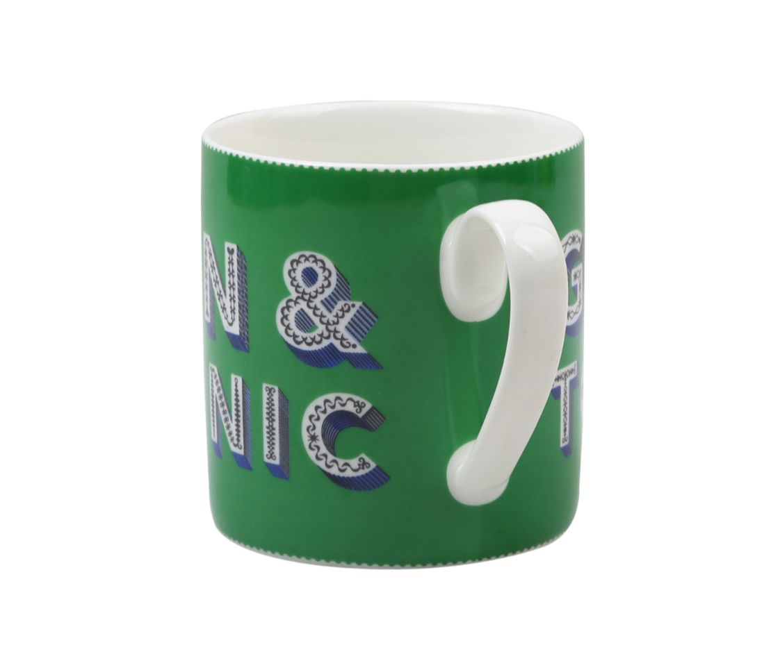 Mugg Gin &amp; Tonic grön