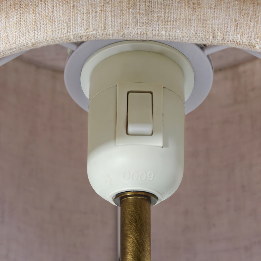 Komplett Bordslampa Takai Marble Brun H55 cm