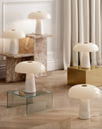 Bordslampa Glossy Vit