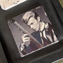 Glasunderlägg marmor David Bowie