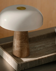 Bordslampa Glossy Mini Beige