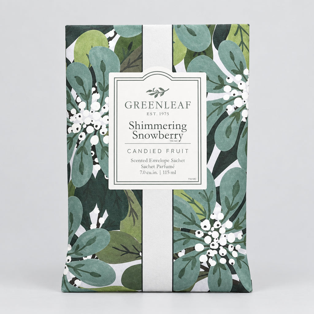 DOFTPÅSE GREENLEAF - SHIMMERING SNOWBERRY
