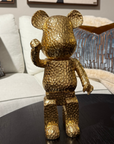 Dekoration Berra Bear stående guld