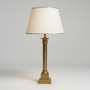 Lampfot Karl Låg Antik Mässing H53 cm